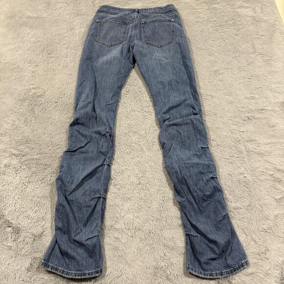 Pilcro Jeans Womens 27 Tall Bootcut Stretch Denim Recycled Urban Outfitters - Picture 8 of 13